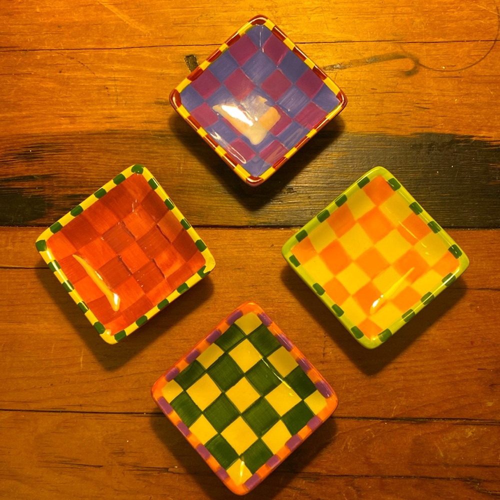 Saparna Jane Davies condiment dishes. Set of 4